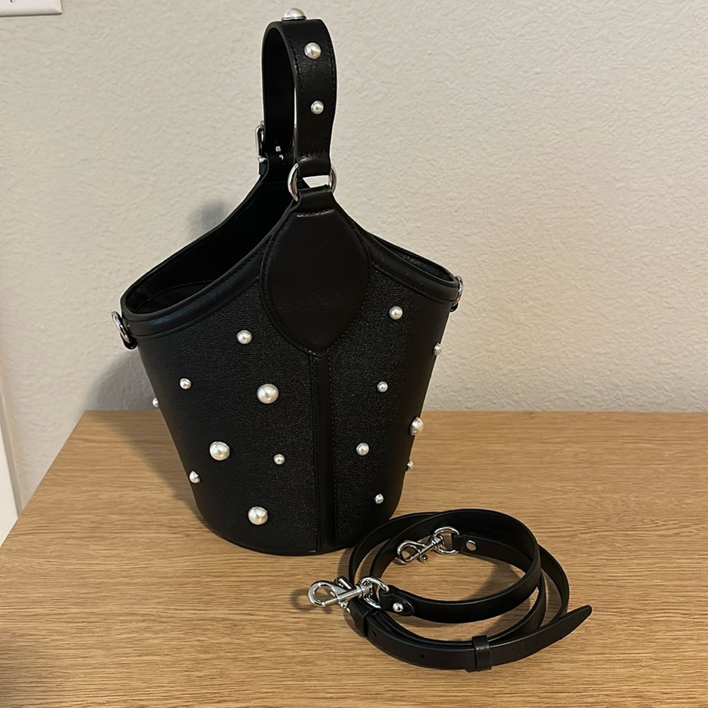 RM Black Pearl Handbag
